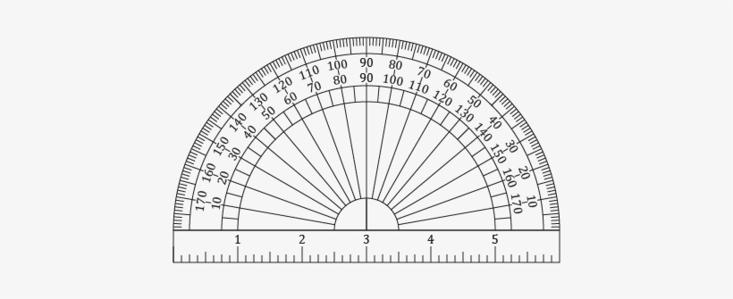 Actual Size Printable Protractor Printable Templates