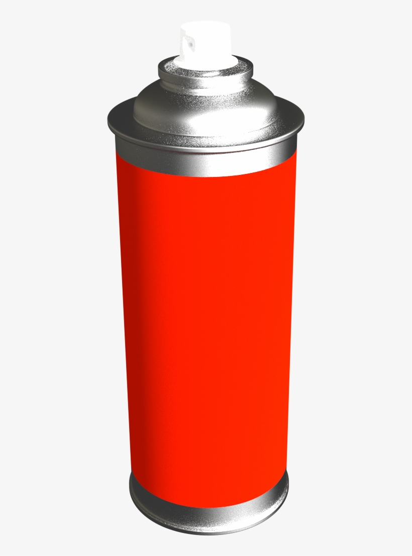 Red Label Kzbs Spraycanredlabel - Red Spray Paint Can Png, transparent png #1690153