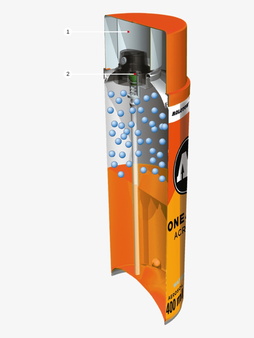 One4all Artist Spray Can - Machine, transparent png #1690302
