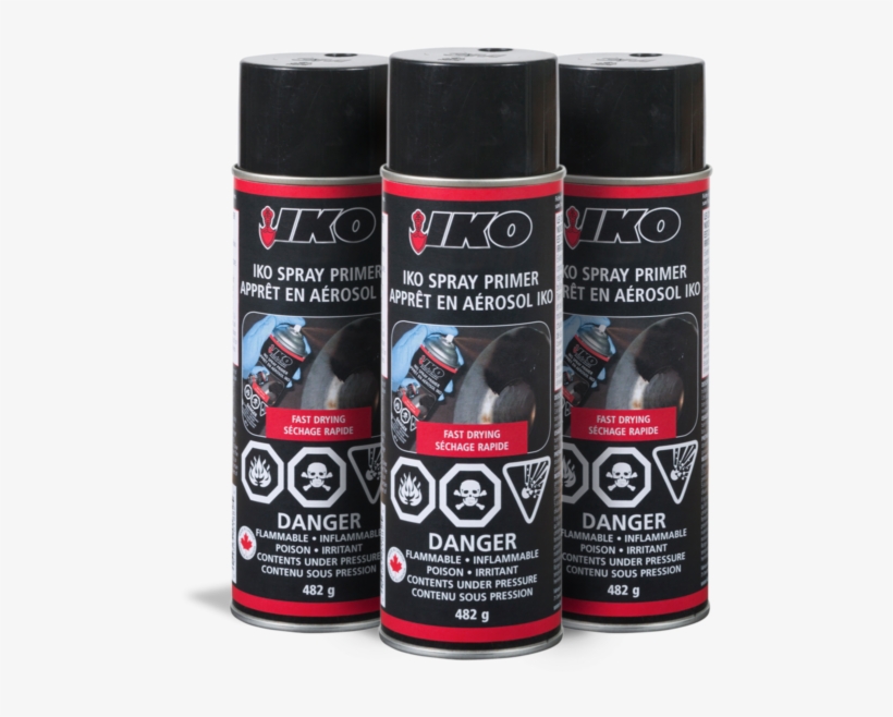 Iko Spray Primer - Aerosol Spray, transparent png #1690561