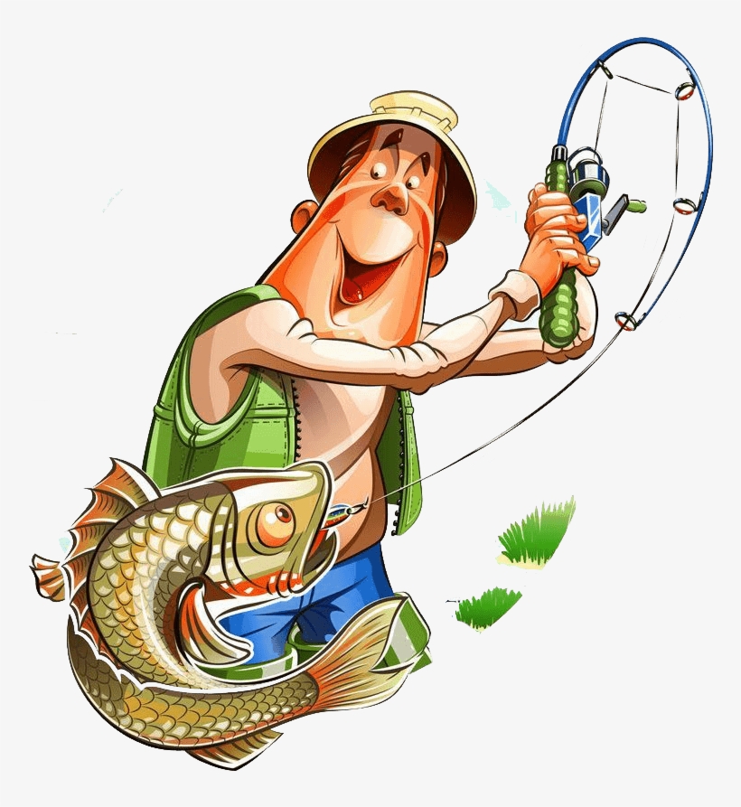 This Guide Will Provide You With All Of The Insider - Cartoon Fisherman Png, transparent png #1690683