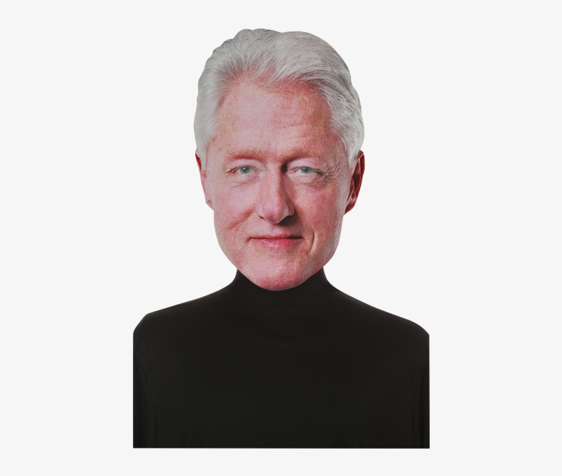 Bobble Headz Bill Clinton Mask - Man, transparent png #1690843