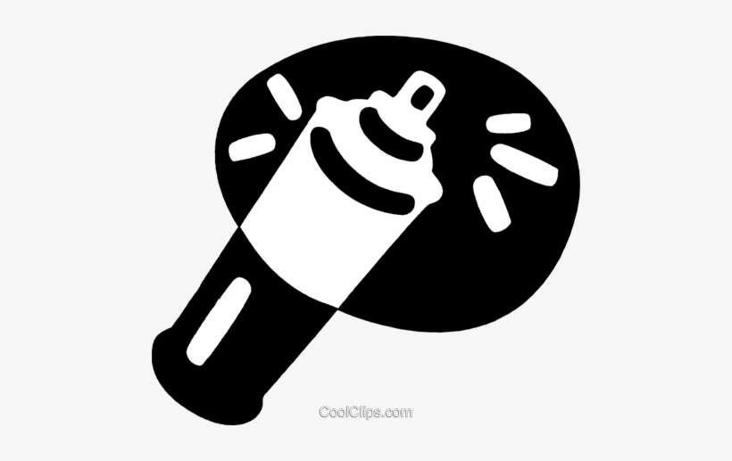 Spray Can Royalty Free Vector Clip Art Illustration - Illustration, transparent png #1690873