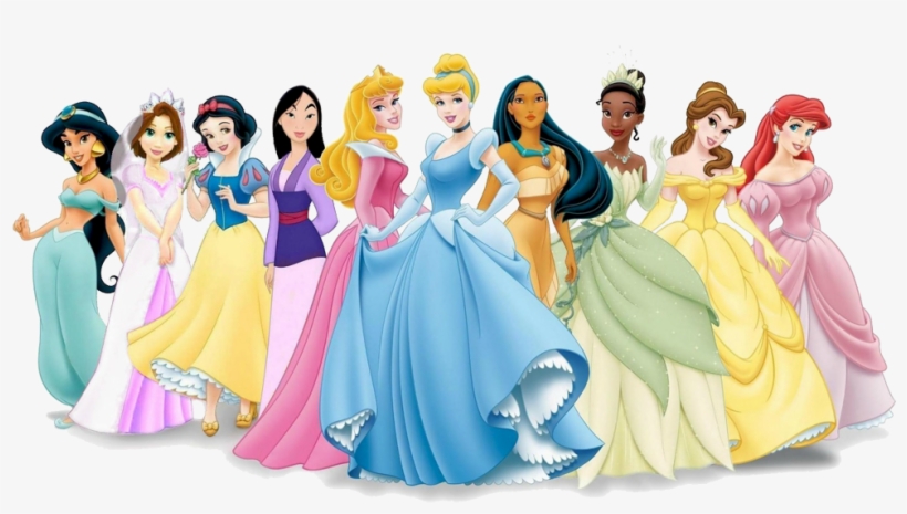 Disney Princesses Clipart Digital Scrapbookingclip - Disney Princess, transparent png #1690937