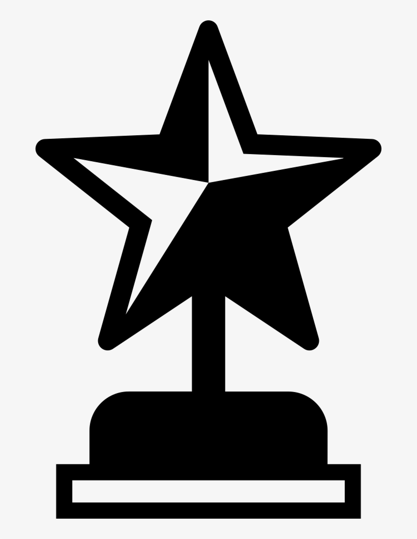 Star Shape Award Symbol Comments - Symbol, transparent png #1690959
