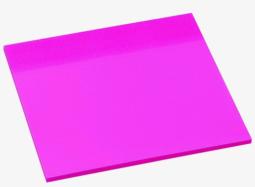 Avery See Through Sticky Note Pad - Sticky Notes Pink Png, transparent png #1690961