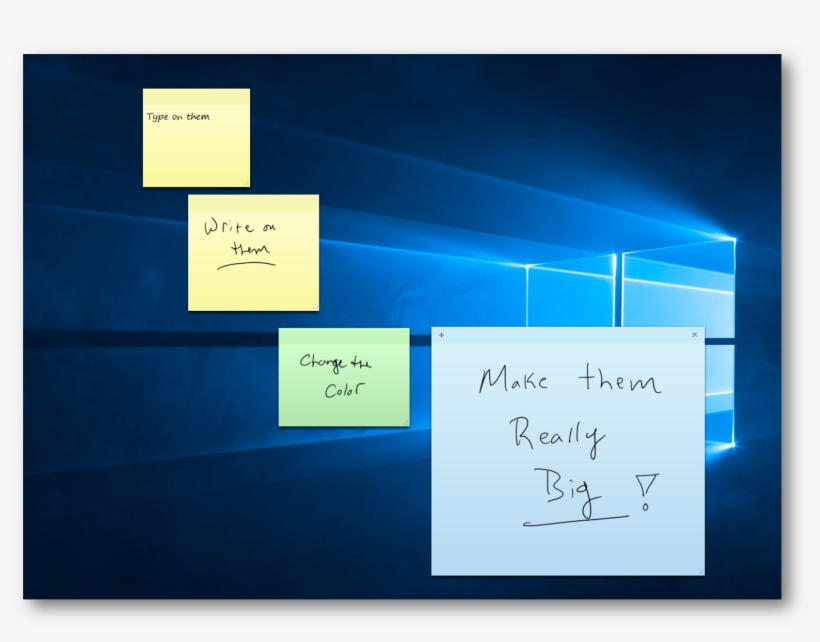 Well Ever Since Windows Vista, Microsoft Has Had A - Windows Vista Sticky Note, transparent png #1691014