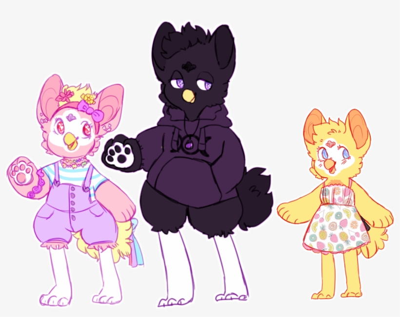 Furby Family - Anthro Furby, transparent png #1691104