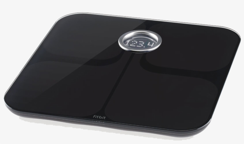 Weight Scales Png Transparent Images - Fitbit Aria Wi-fi Smart Scale - Black, transparent png #1691295