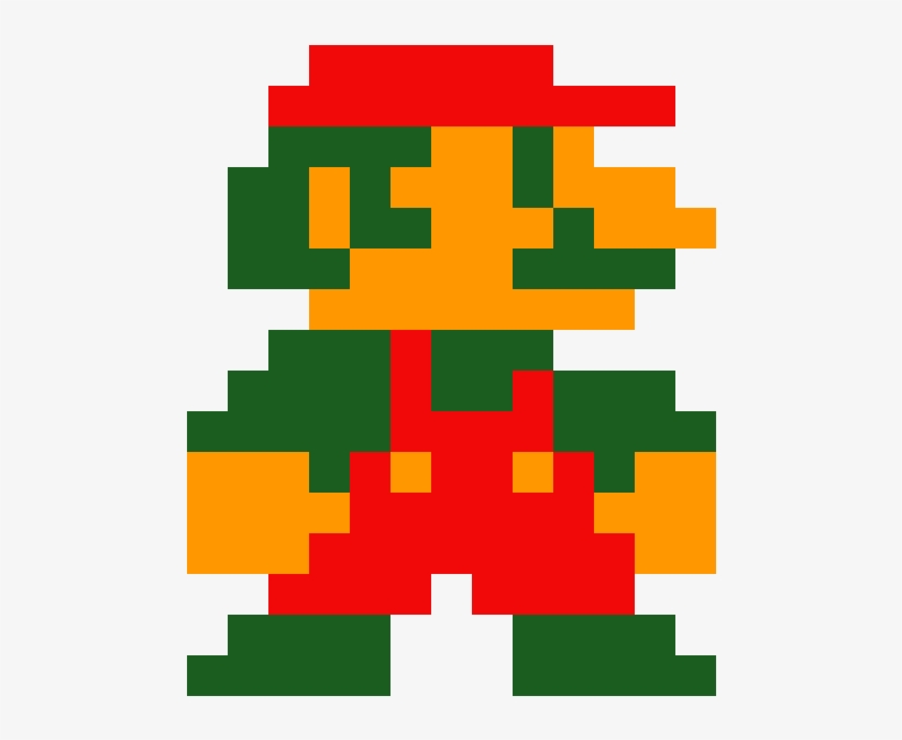 Mario 8-bit Pixel Art - Paladone Super Mario Bros. Coasters Toy, transparent png #1691544
