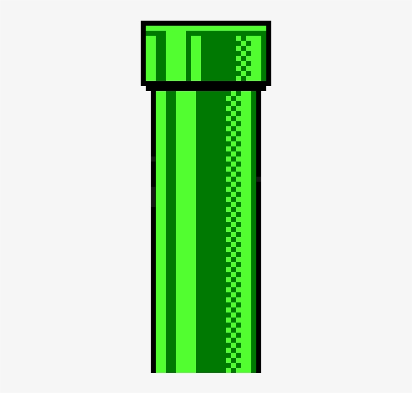 Png Royalty Free Pixel Art Maker - Mario 8 Bit Pipe, transparent png #1691566