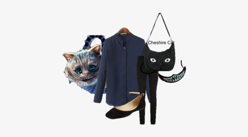 Alice In Wonderland, Bag, And Cat Image - Wholesale-e Cheshire Cat Pendant Cheshire Cat Necklace, transparent png #1691808