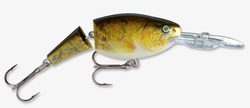 Write A Review - Rapala Jointed Shad Rap 04 Fishing Lure - Walleye, transparent png #1691898