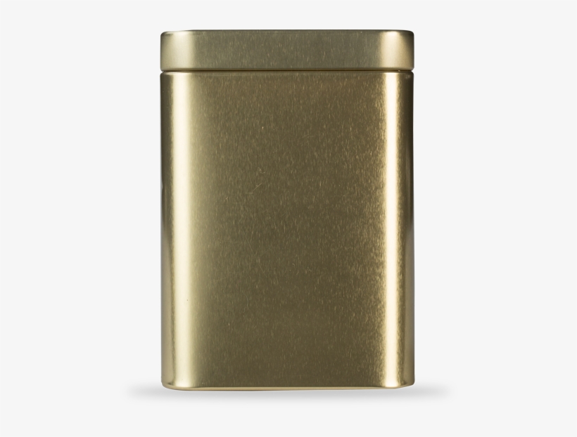 Tin Square Metallic Gold Medium - Metallic Color, transparent png #1692080
