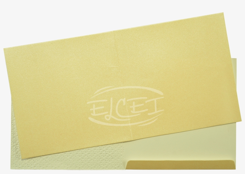 Home Christian Wedding Cards Gold Square Card - Envelope, transparent png #1692240
