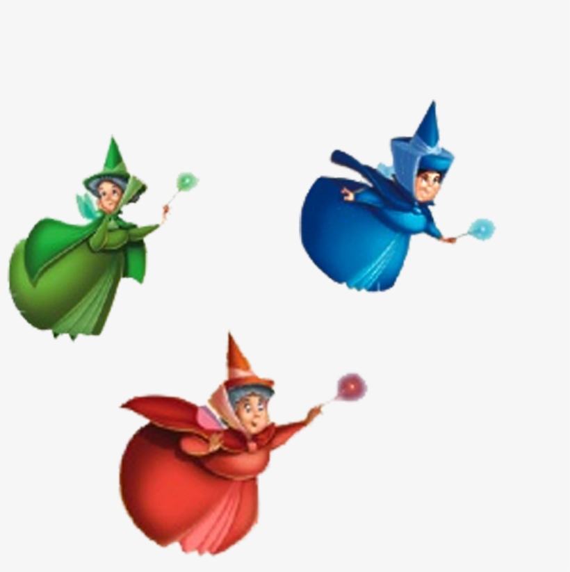 Goodfairies - Flora Fauna And Merryweather Clipart, transparent png #1692359