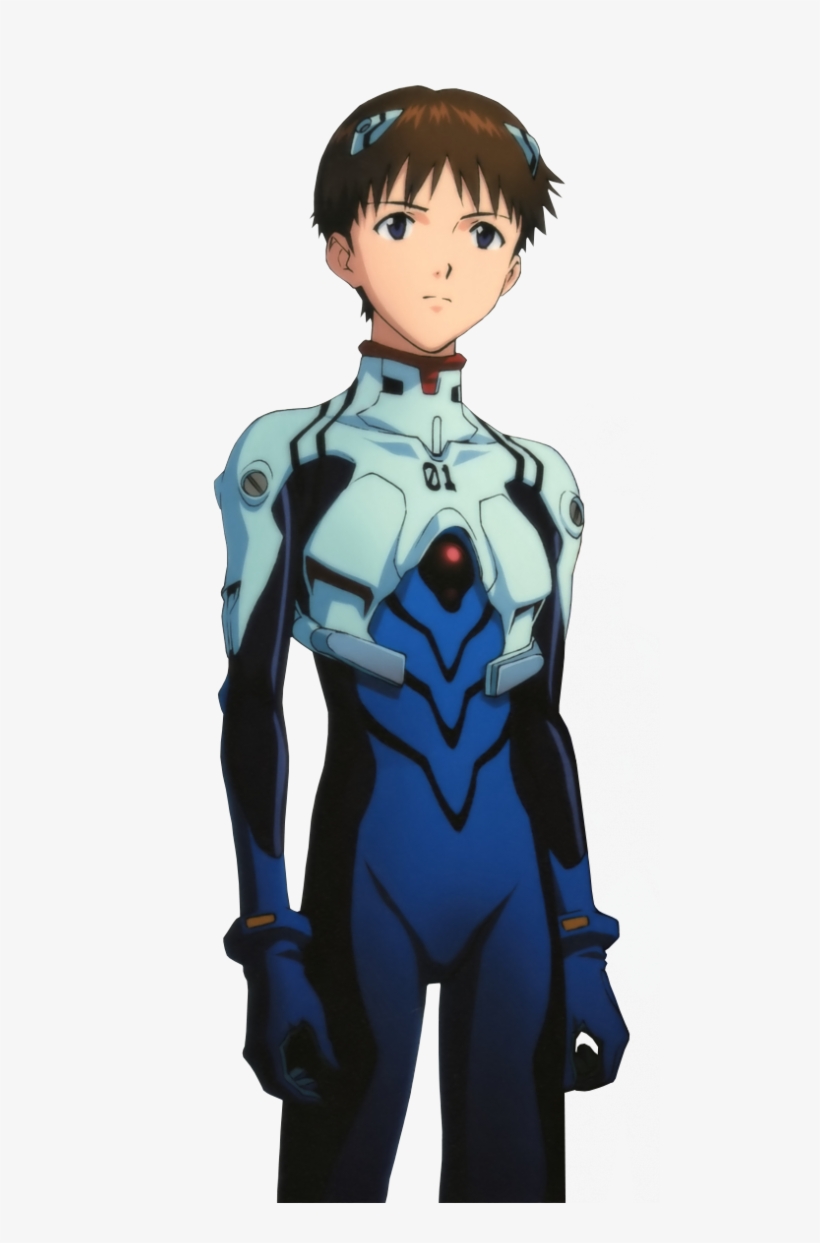 Shinji Ikari, Eva Pilot 01, Neon Genesis Evangelion - Rei Ayanami X Shinji.