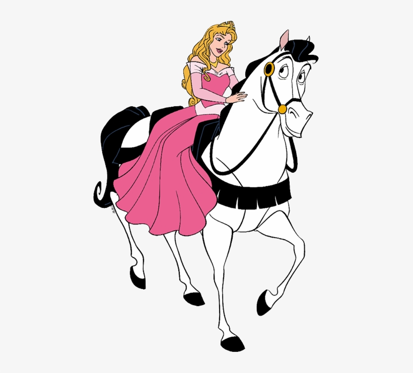 Sleeping Beauty Clip Art - Samson Sleeping Beauty Disney Horse Ri, transparent png #1692700