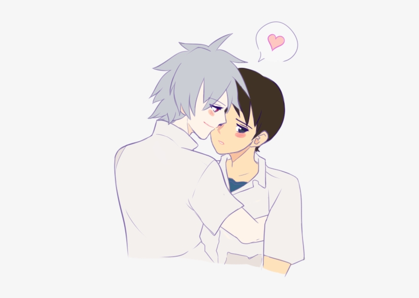 Shinji Ikari Shinji X Kaworu Kaworu Nagisa Kaworu X - Cartoon, transparent png #1692936