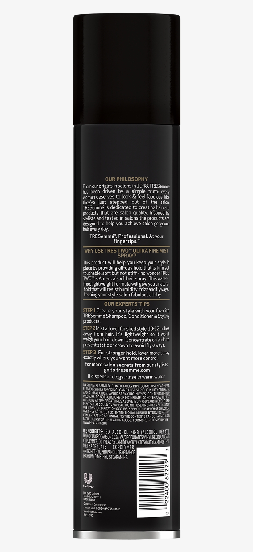 Hairspray Products Ingredients, transparent png #1693037
