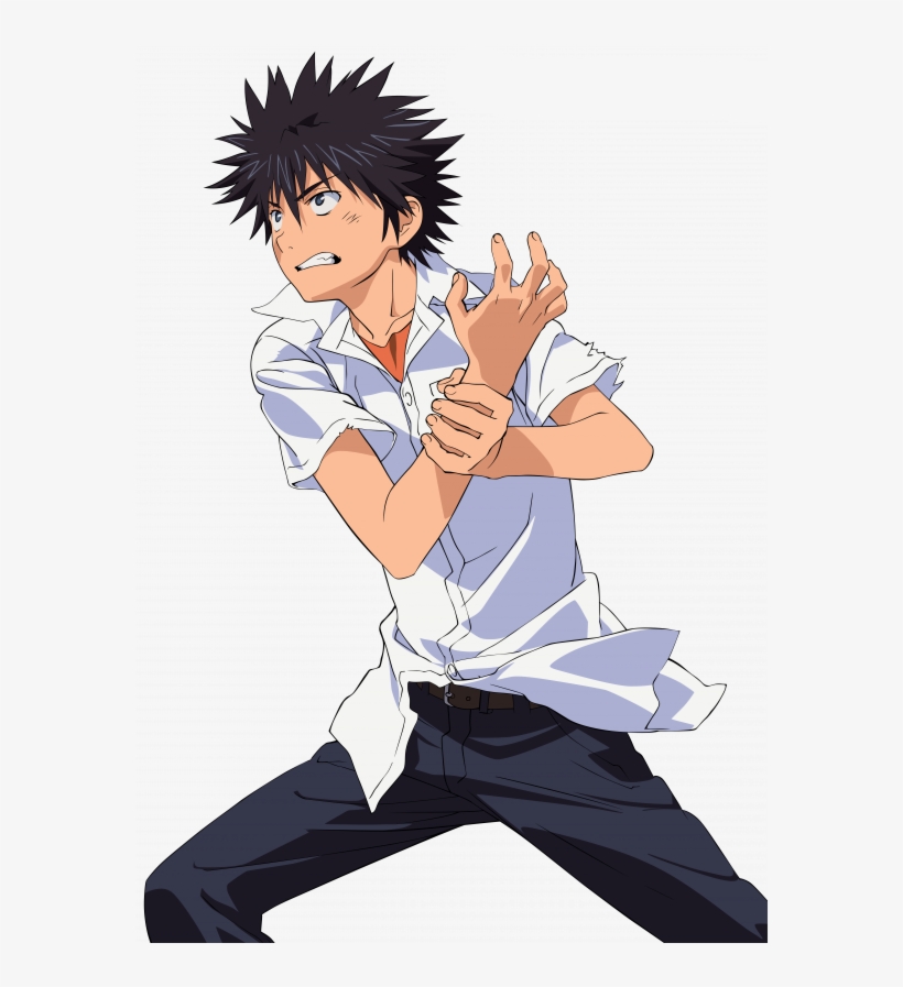 Aparece Shinji A Tu Lado Y Te Empieza A Amargar Con - Aru Majutsu No Index Touma Png, transparent png #1693133