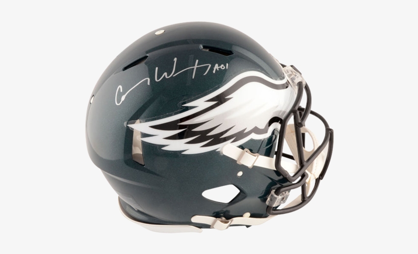 Carson Wentz Autographed Philadelphia Eagles Deluxe - Autographed Philadelphia Eagles Carson Wentz Fanatics, transparent png #1693134