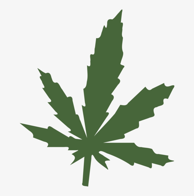 Medical Cannabis Leaf Cannabis Sativa Hemp - Marijuana Clipart, transparent png #1693473