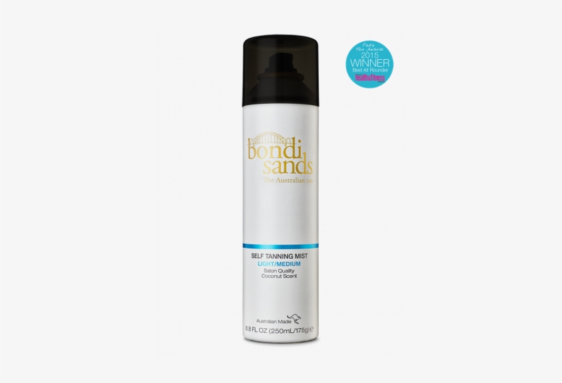 Bondi Sands Self Tanning Mist - Tan Bondi Sands Light, transparent png #1693621
