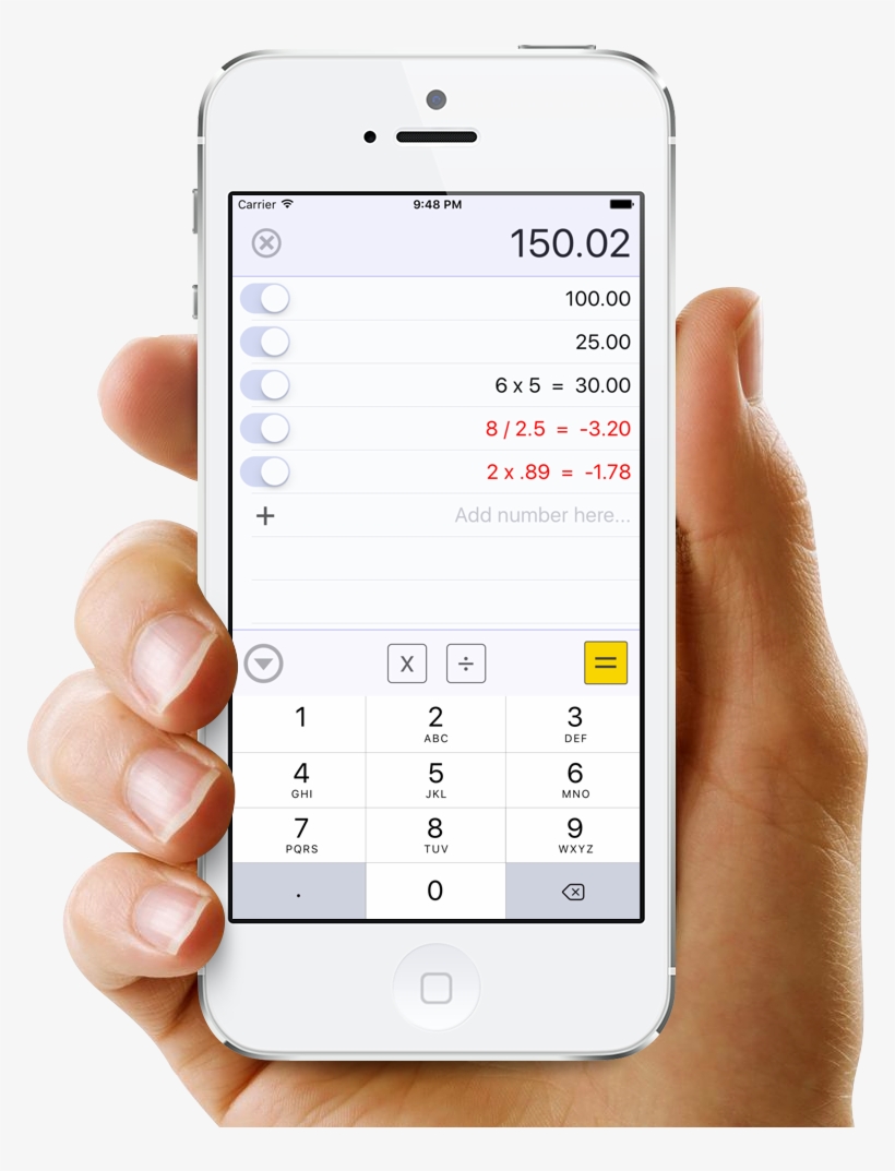 Iphone 6 In Hand Png - Tempro Cbl Smart Thermometer, Smart Accurate Universal, transparent png #1693723