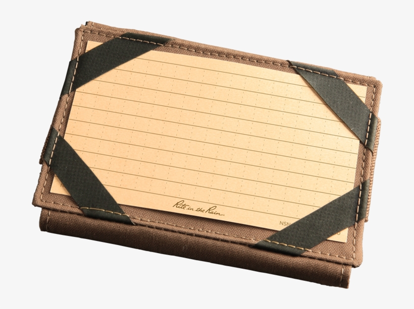991t Tactical Index Card Wallet Kit - Rite In The Rain C991t Tactical Index Card Wallet 5-inch, transparent png #1693891