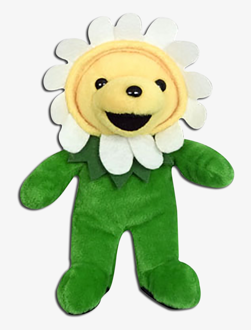 Grateful Dead Flower Power Bean Bear - Stuffed Toy, transparent png #1693971