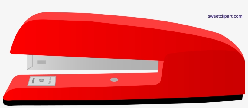 Black And White Download Office Red Sweet Clip Art - Stapler Clipart, transparent png #1694047
