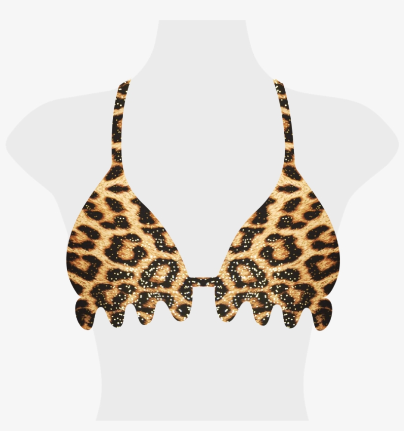Glamther Flora Bikini Top, transparent png #1694066