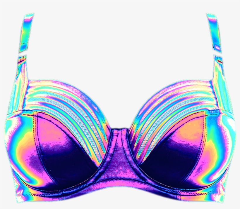 Bikini Top Shirt Brassiere Holo Holographic Freetoedit Bra Free Transparent Png Download Pngkey - bikini top roblox shirt roblox