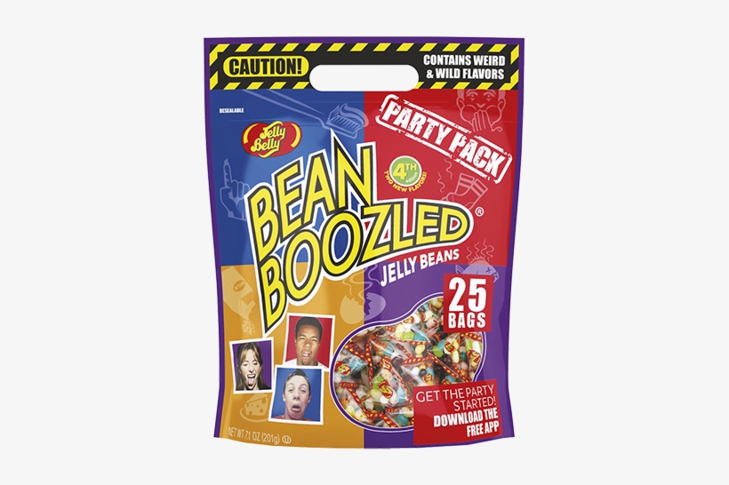 Jelly Belly Beanboozled Jelly Beans Party Pack - Jelly Belly Bean Boozled 1.9 Ounce Bag, transparent png #1694246