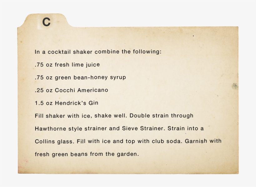 Index Card Jack Collins - Document, transparent png #1694583