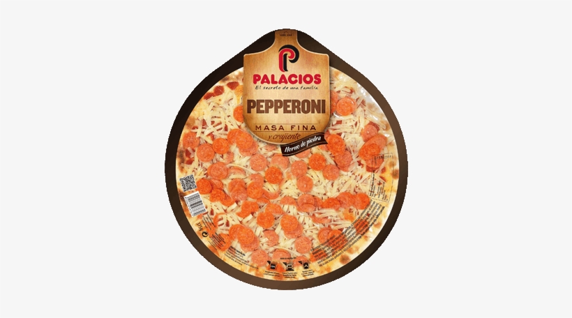 Thin-base Pepperoni Pizza - Pizza, transparent png #1694730