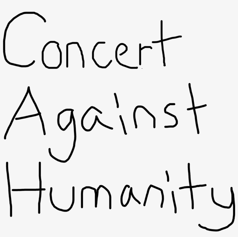 Concert Against Humanity - Cards Against Humanity, transparent png #1694869