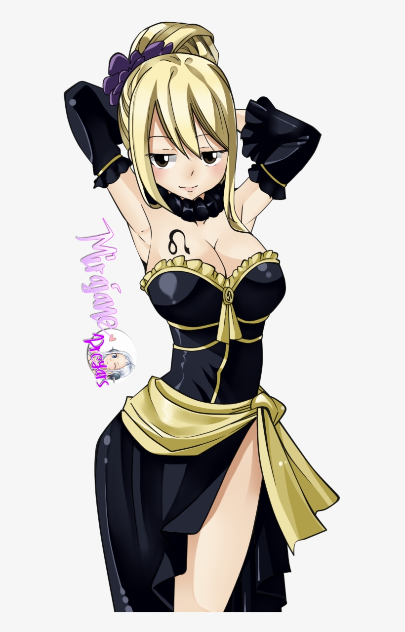 Fairy Tail Love, Fairy Tail Girls, Fairy Tail Ships, - Lucy Leo Star Dress, transparent png #1694959
