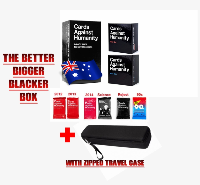 The Better Bigger Blacker Box - Cards Against Humanity - Australian Edition Au V.1.6, transparent png #1695002