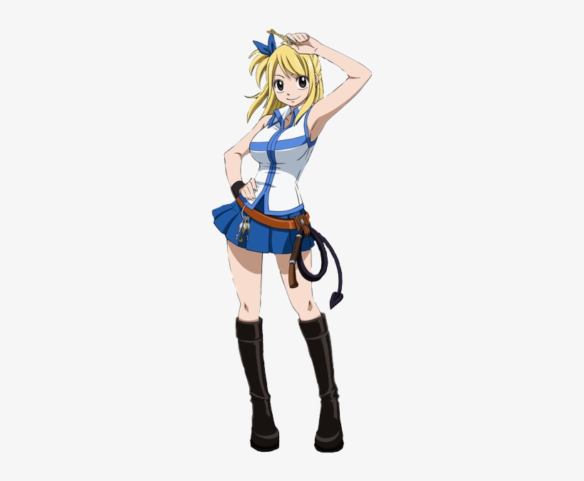 Lucy Heartfilia Render - Fairy Tail Lucy Cosplay Halloween Cost, transparent png #1695084