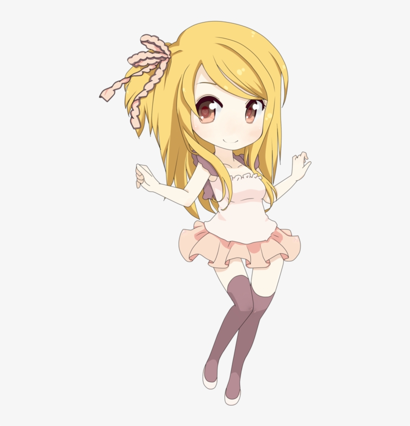 Jpg Transparent Ask An Fairy Tail By Fmageek On - Chibi Lucy Cute Anime Fairy Tail, transparent png #1695087