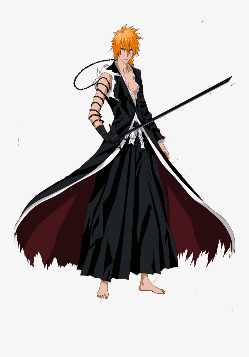 Ichigo Png Picture - Ichigo Kurosaki Full Body, transparent png #1695290