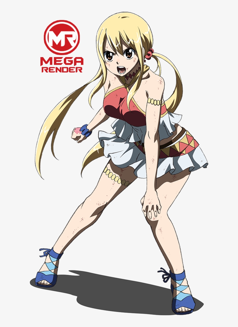 Anime - Lucy Heartfilia Outfits Dragon Cry, transparent png #1695350