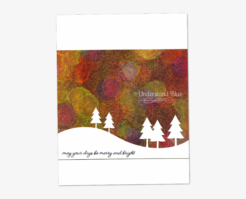 2016 Christmas Card By Understand Blue - Pine, transparent png #1695410