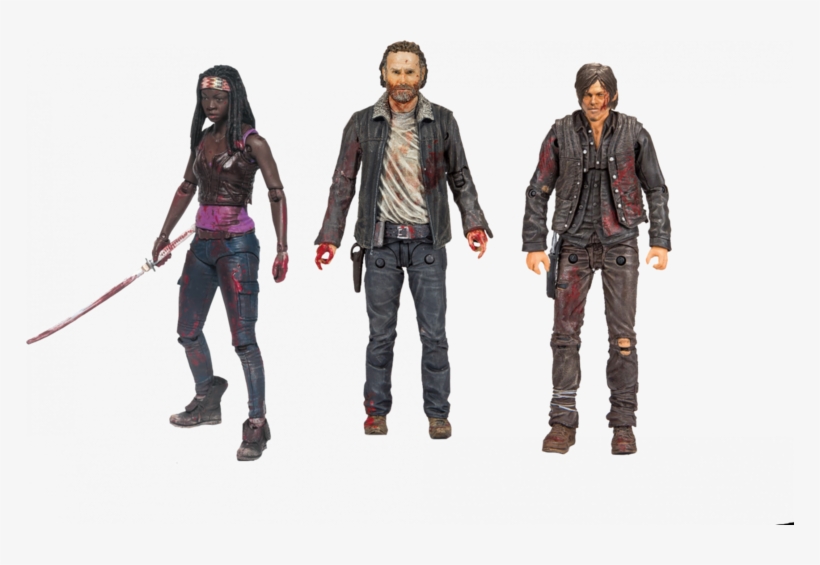 The Walking Dead - Walking Dead Action Figures, transparent png #1695528