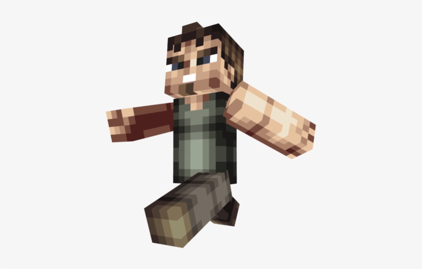 Chqbwvpng - Minecraft Skin The Walking Dead Daryl, transparent png #1695634