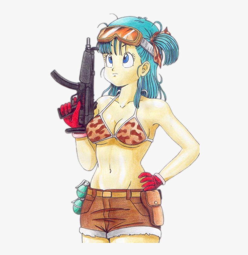 Dbz Png Dragonball Bulma Transparent - Dragon Ball Bulma Bikini, transparent png #1695635