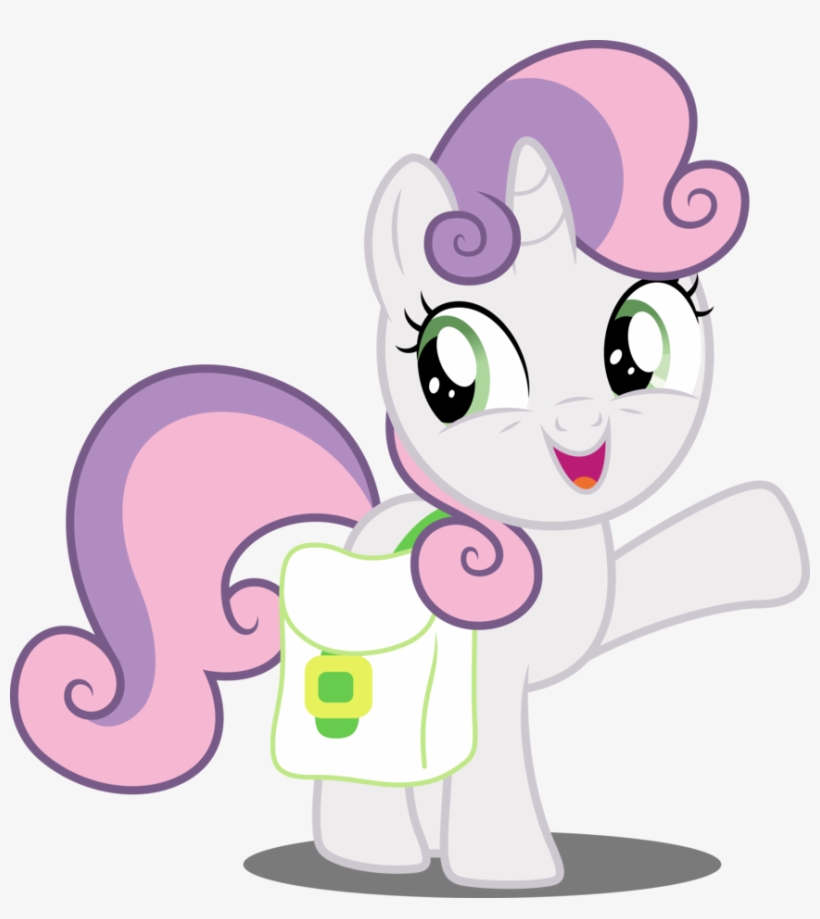 Sweetie By Dashiesparkle Deviantart - Cartoon, transparent png #1695660