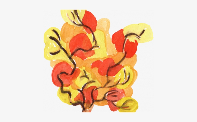 Watercolor Tree 8 - Floral Design, transparent png #1695813